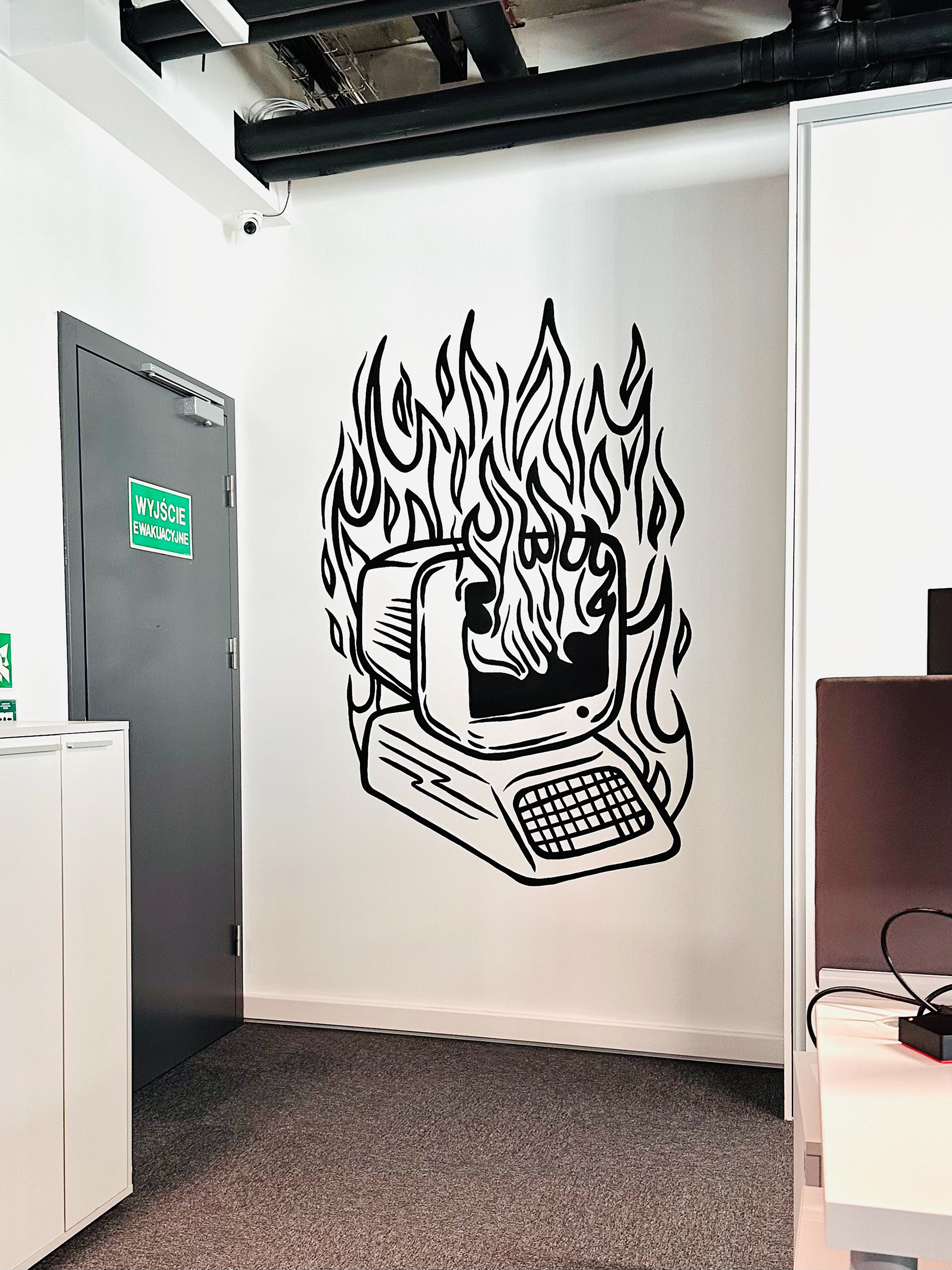 Murale dla HAVI Logistics Sp. z o. o. - Warszawa 2022