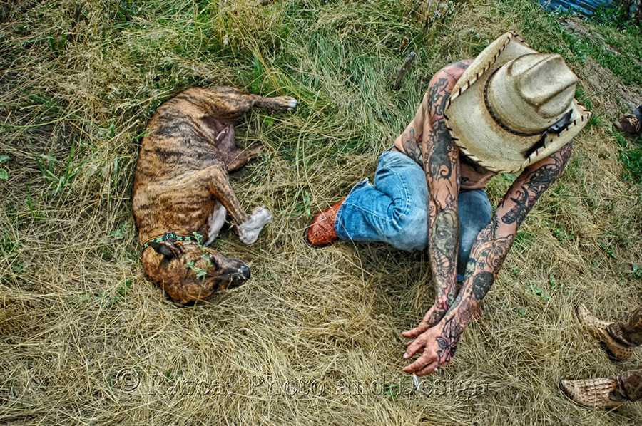 Jason Punkneck and his Dog