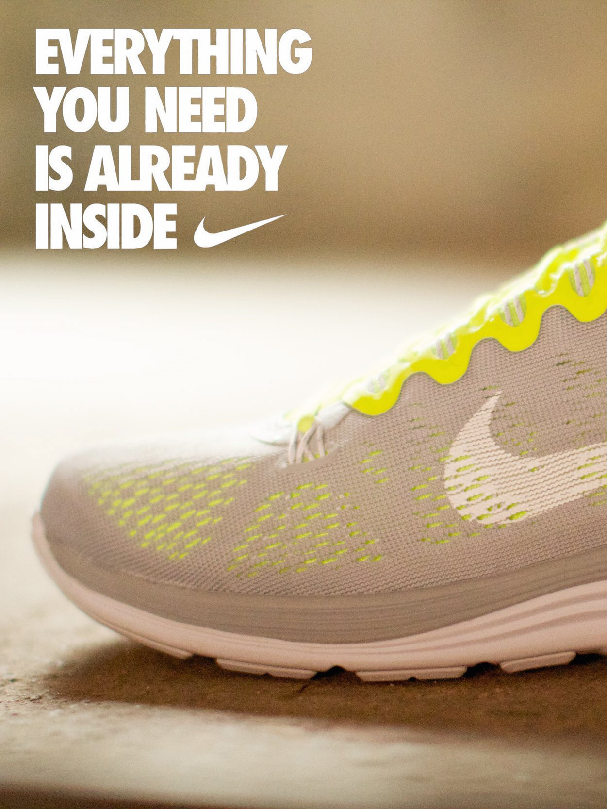 everything you need is already inside nike