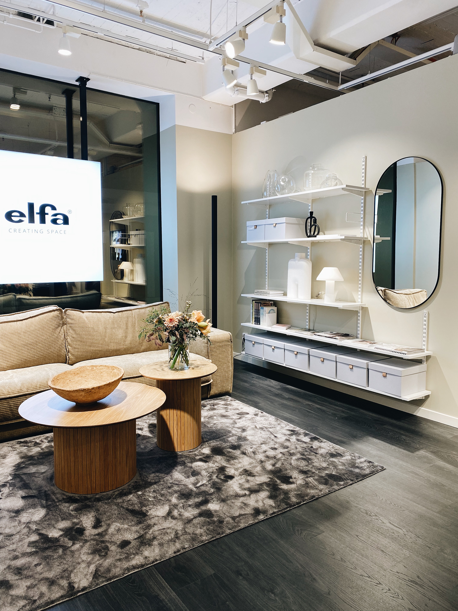 planering inredning, styling för Elfa av Lokal 54