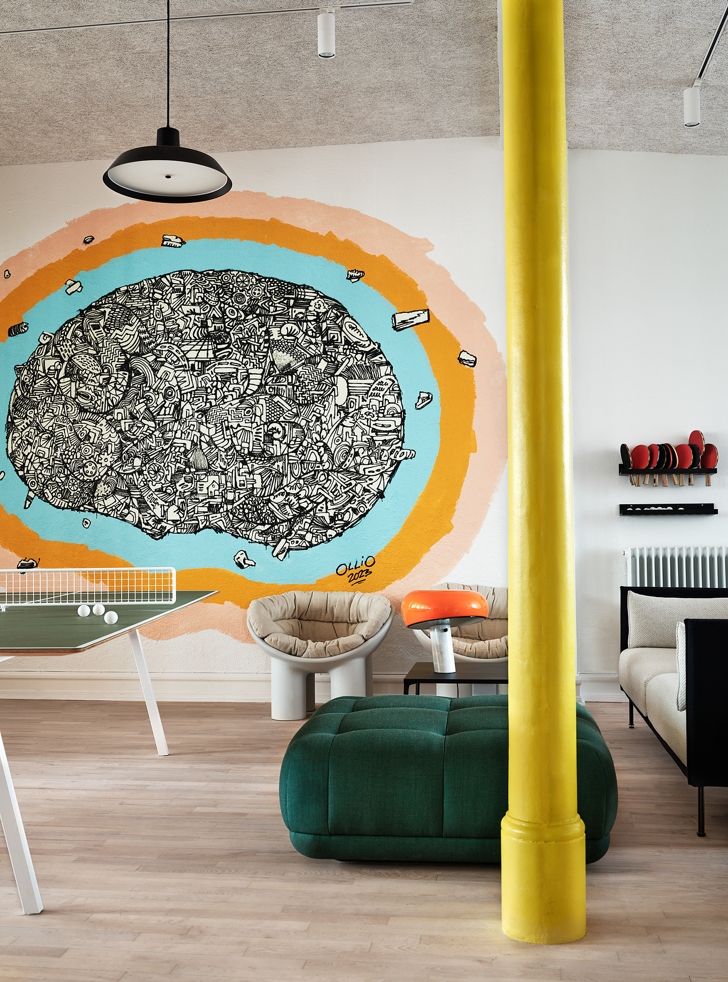 inredning kontor för Hövding av Lokal 54