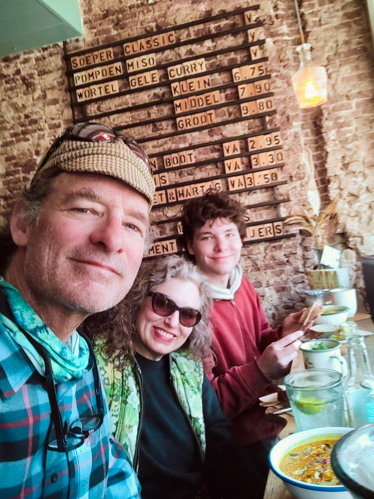 Soup selfie