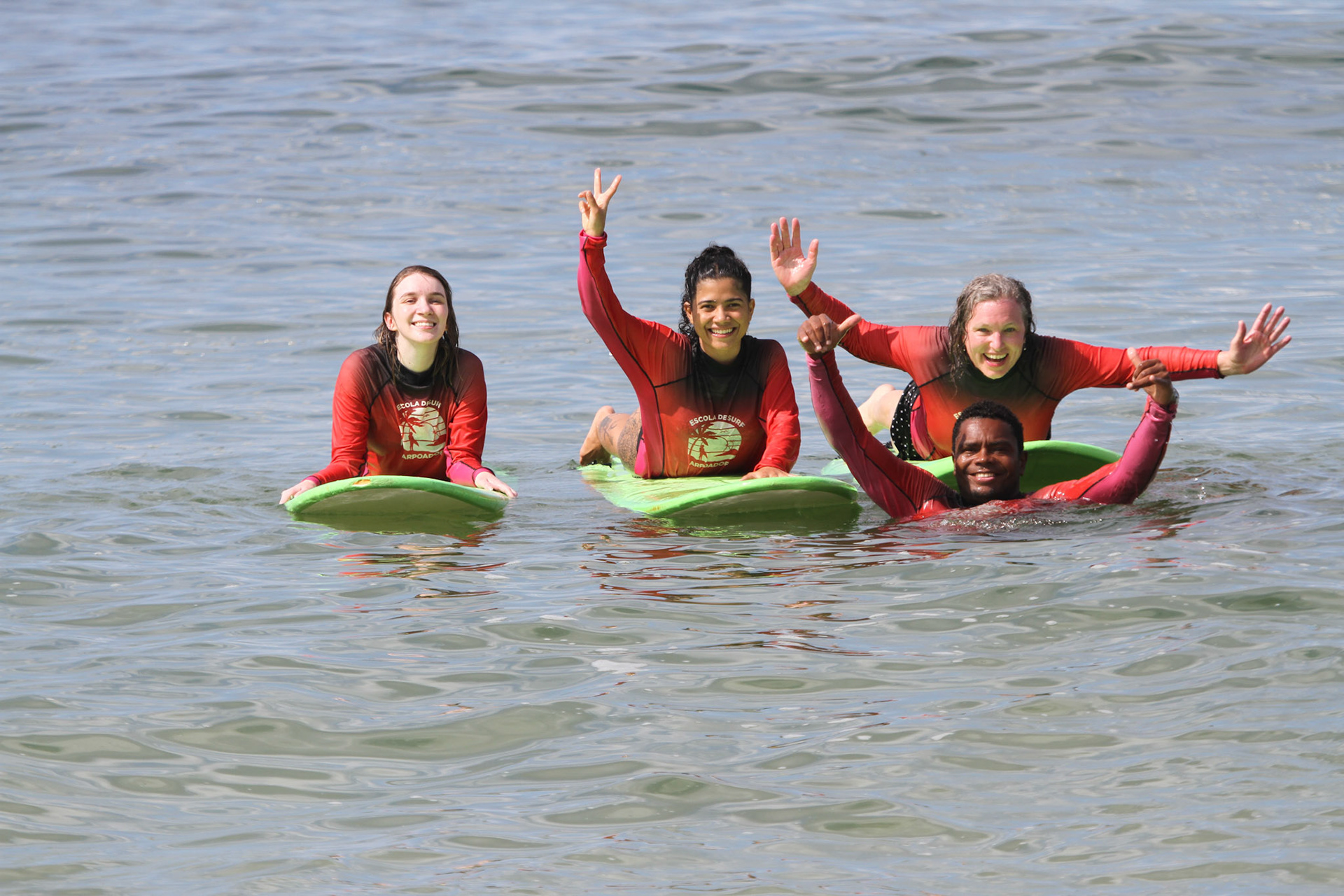 our instructor and crew