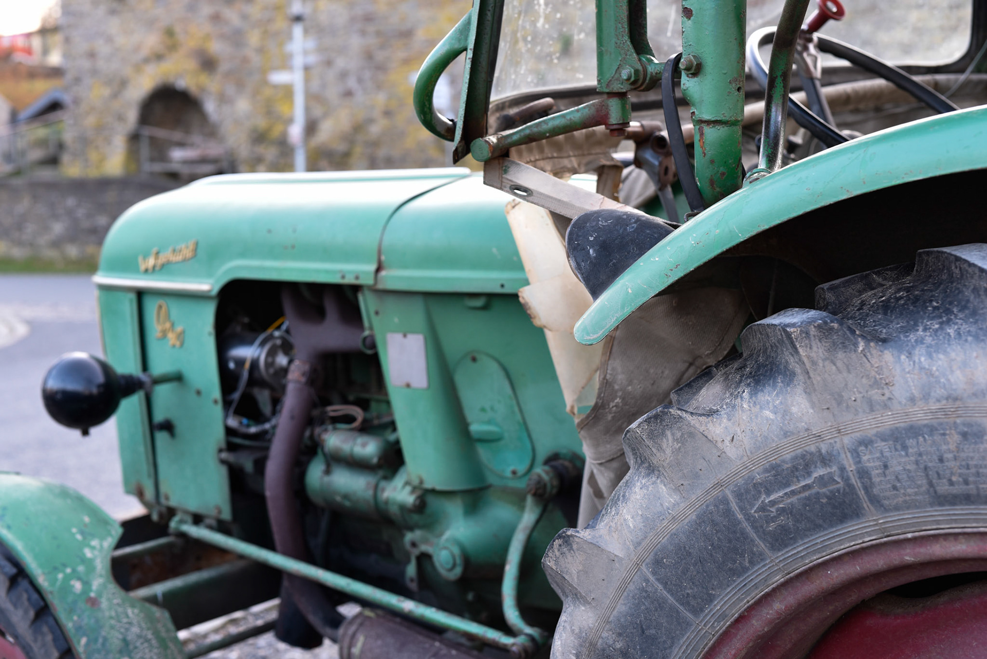 For Laurent, tractor porn