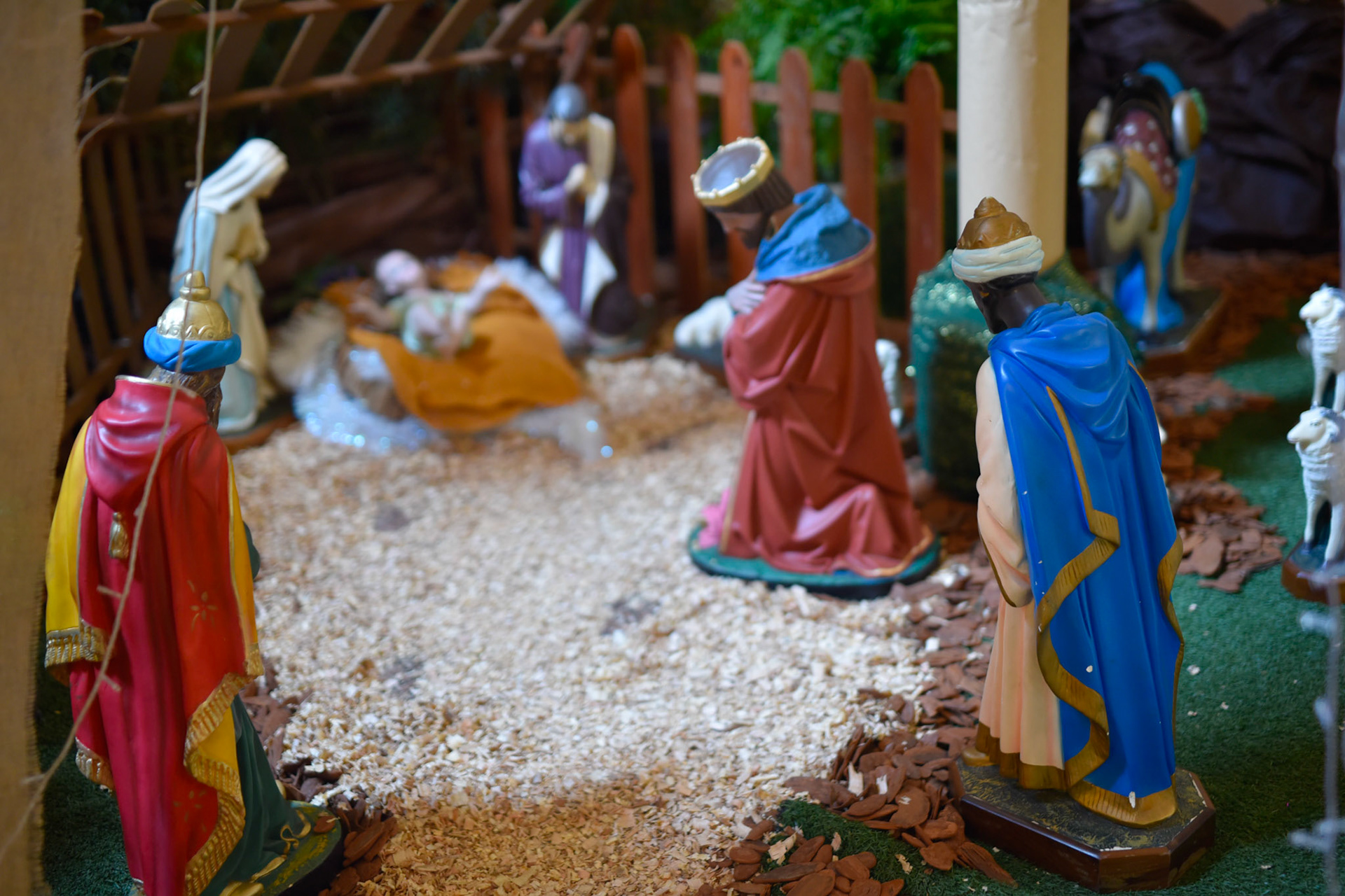 nativity in the church