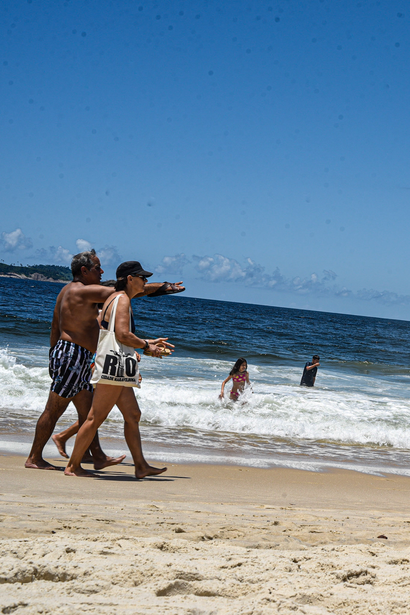 shoe hands and Rio bag