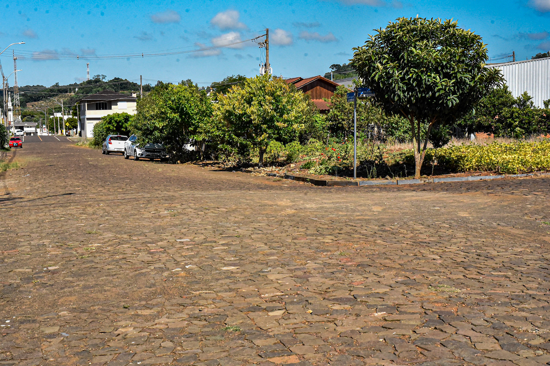 Grandpa Kiffer's garden corner and wooden house