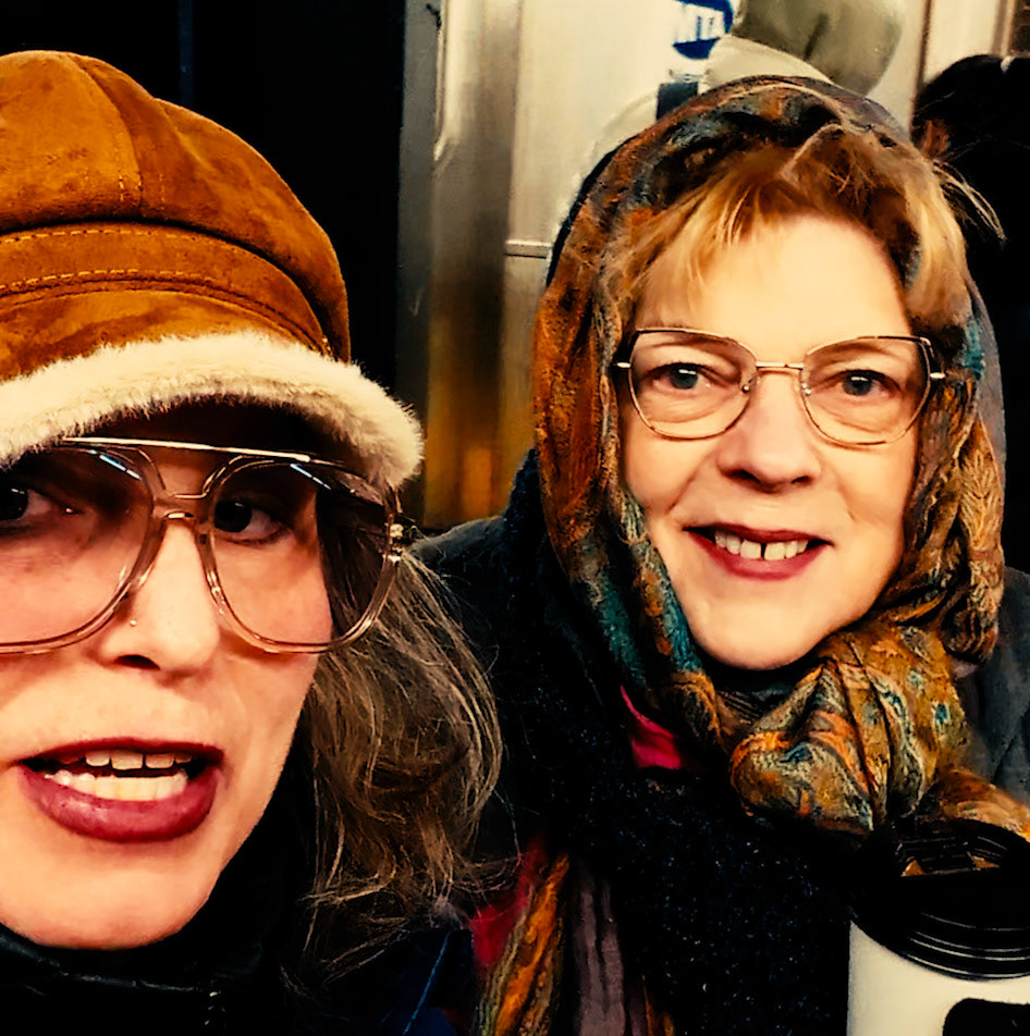 me and mom