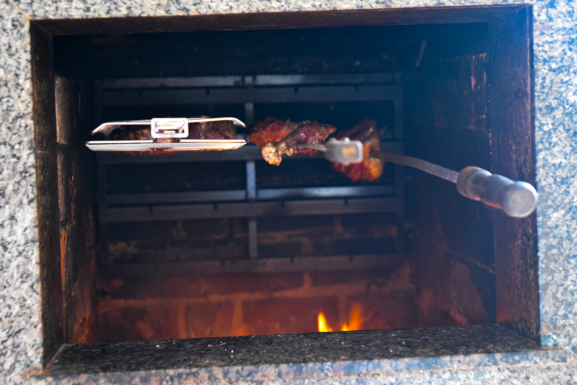 New Years Day Churrasco oven
