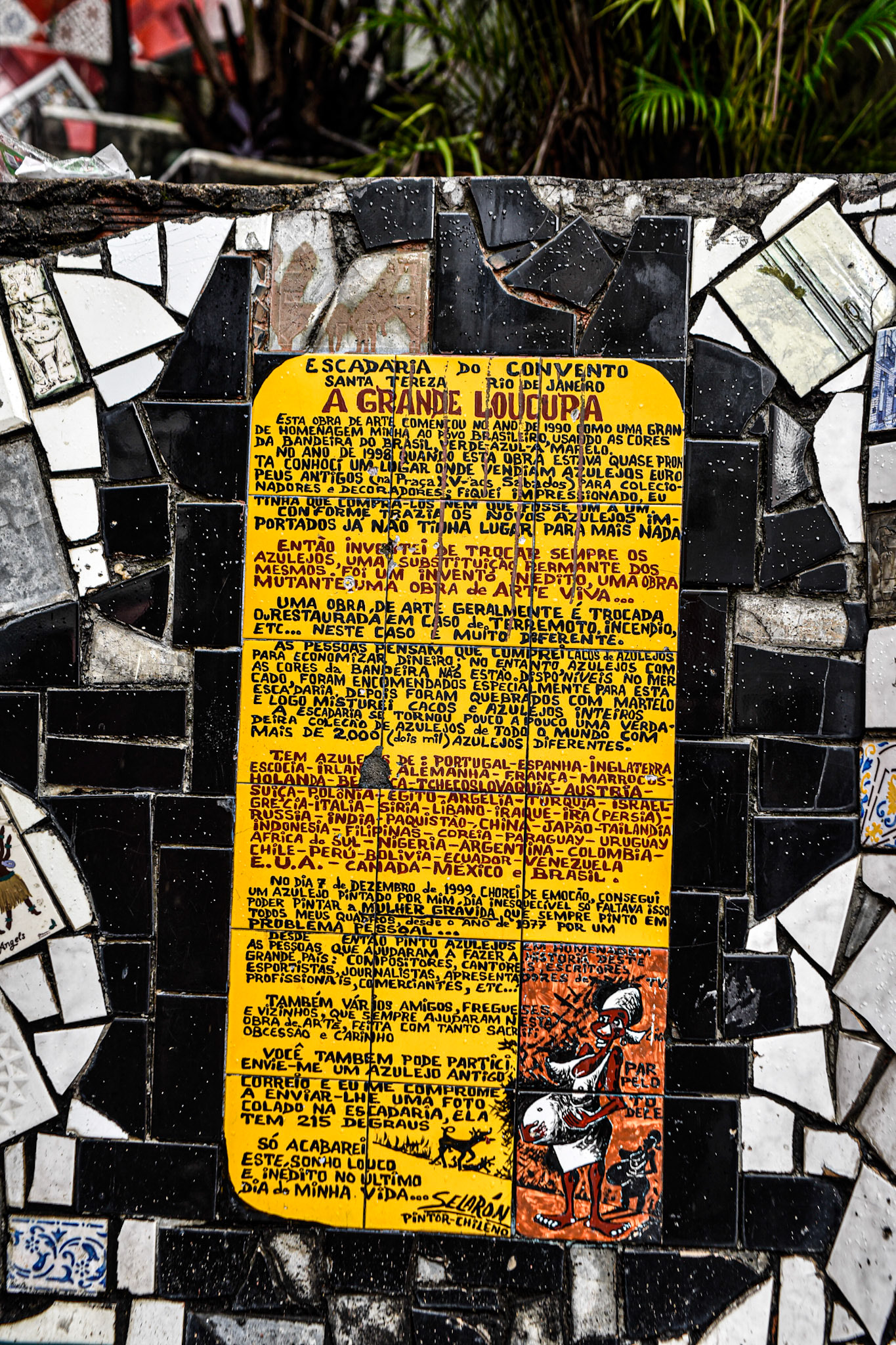 the story of the staricase in portuguese