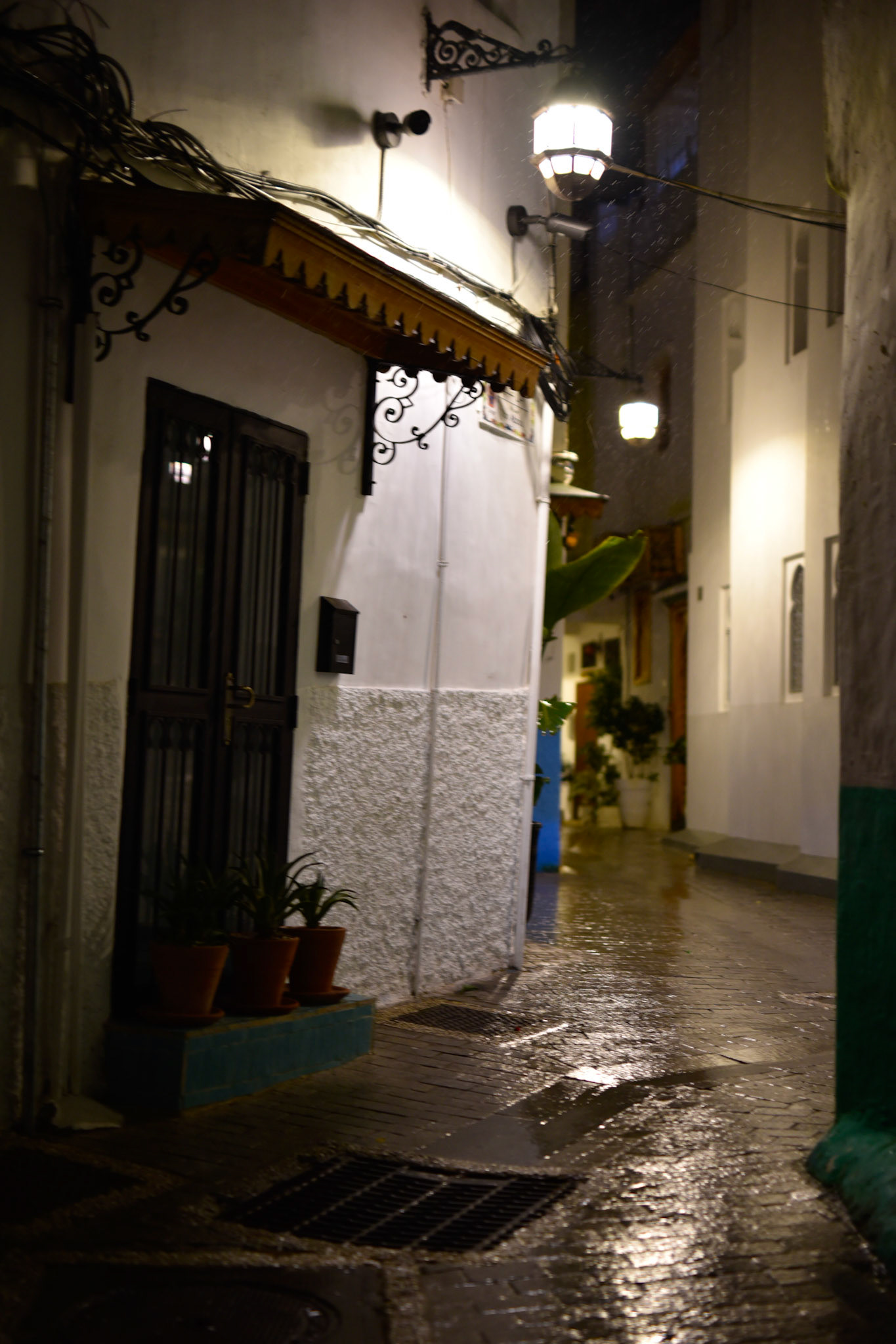 rainy night