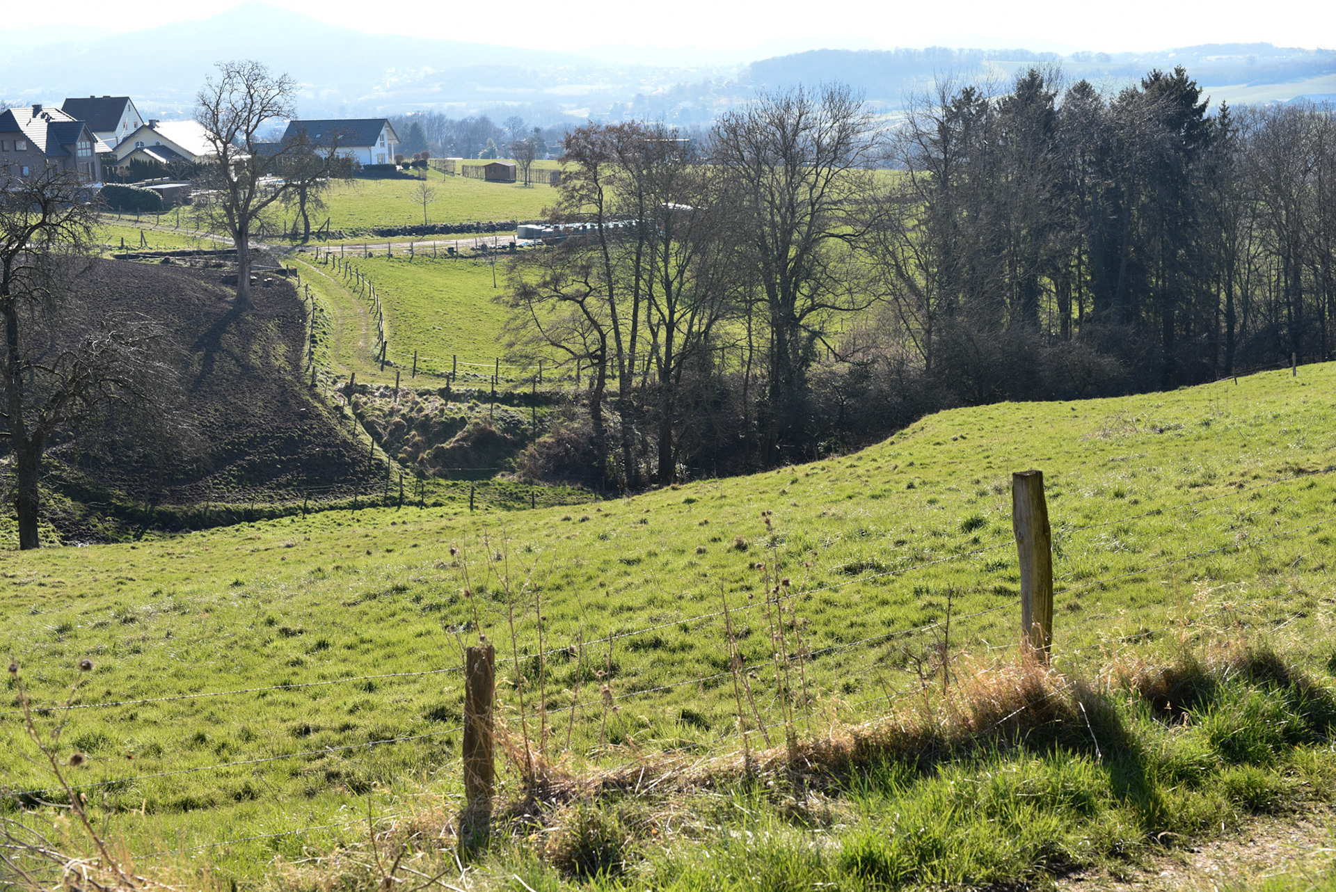 More green and rolling hills