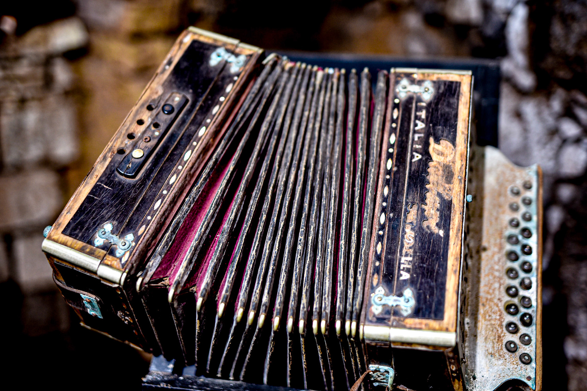 old italian accordion