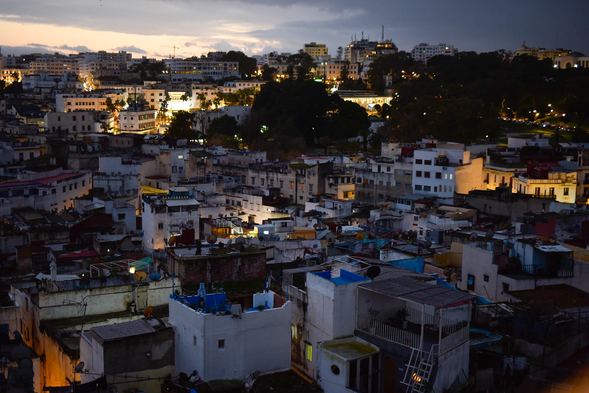 evening lights