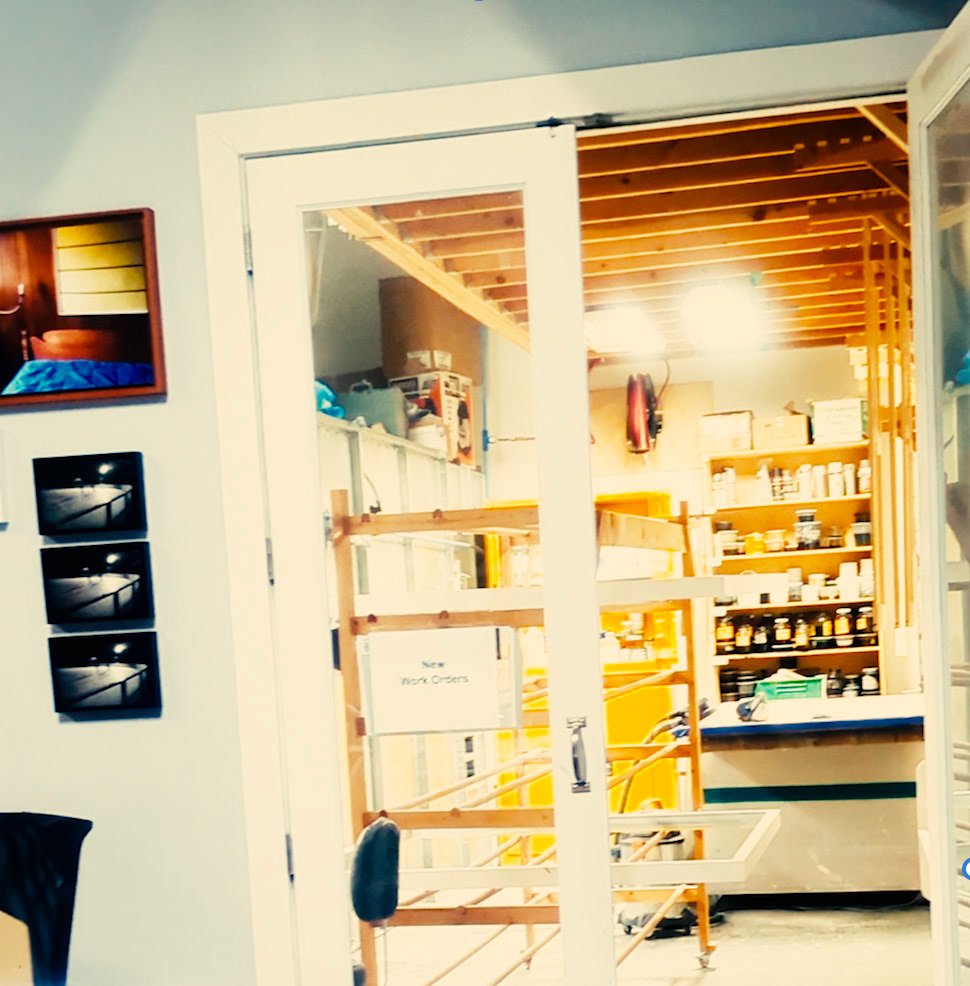 finishing room