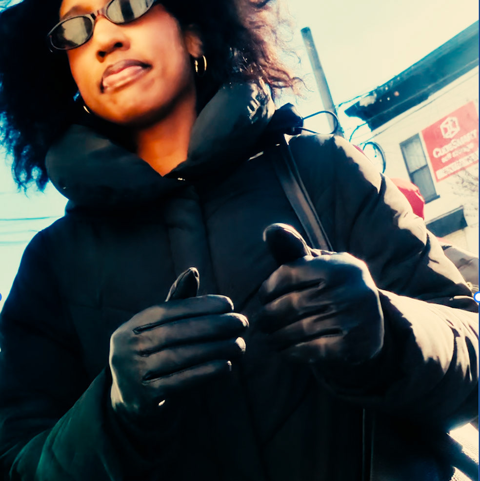 leather gloves