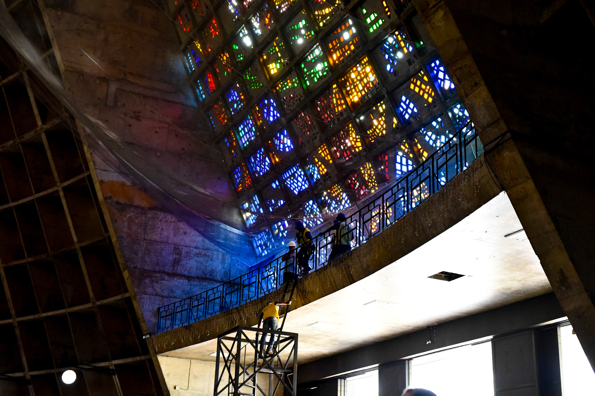 the rain made it's way in