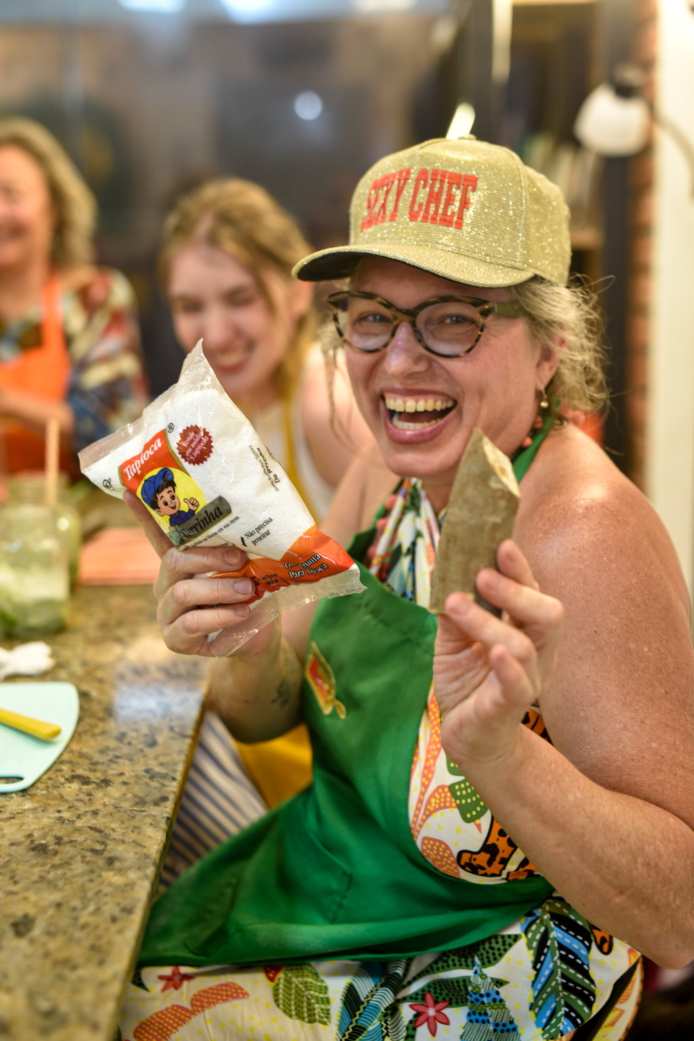 got to wear the sexy chef hat