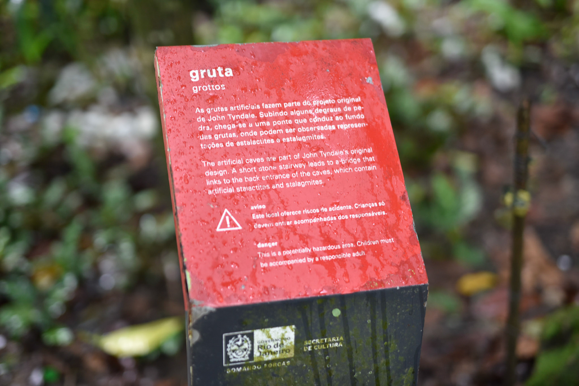 about the man-made grottos