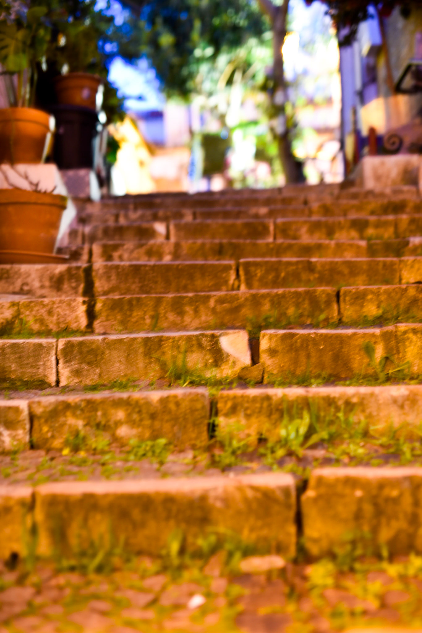 steps to our apartment