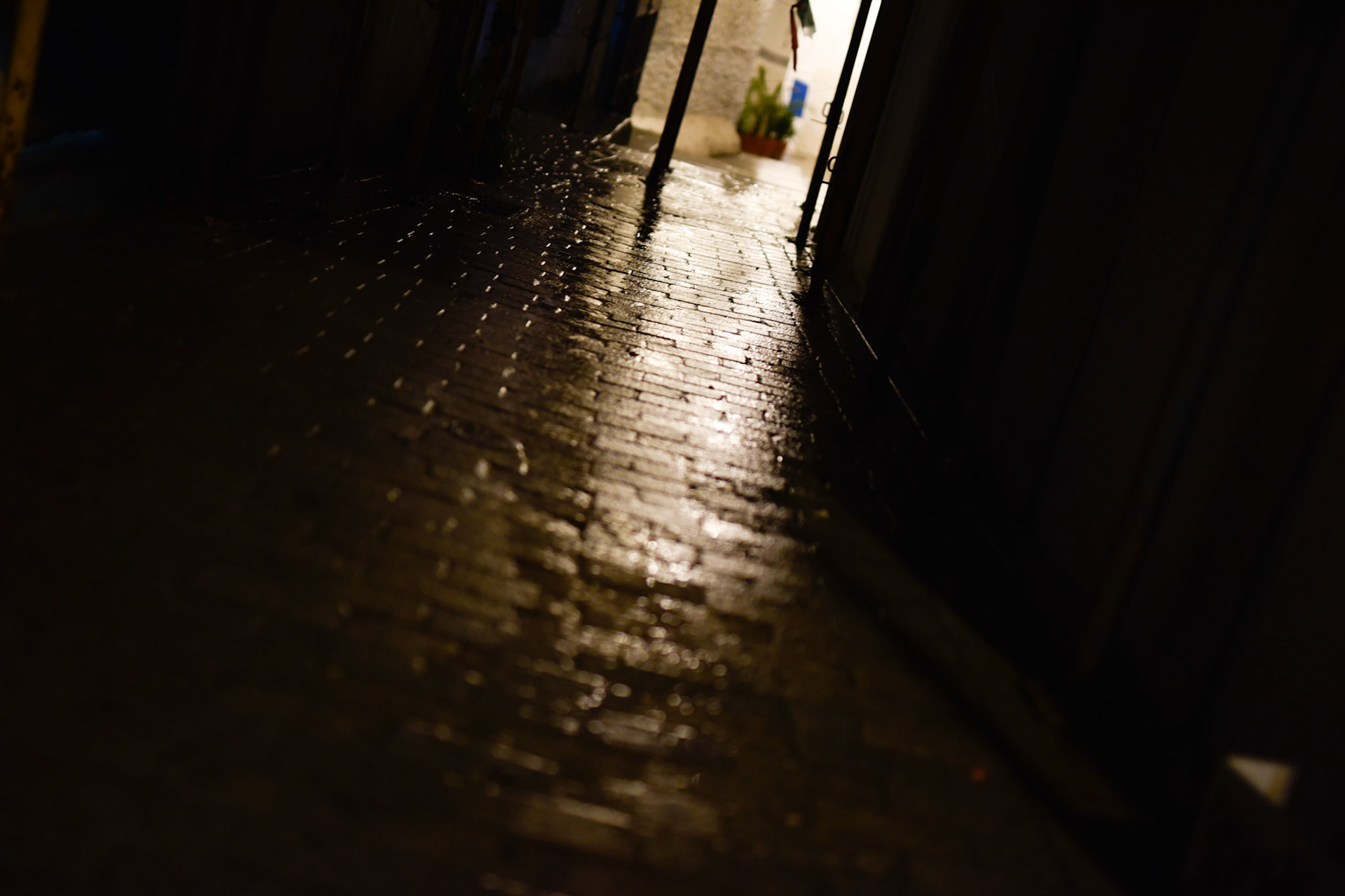rainy streets