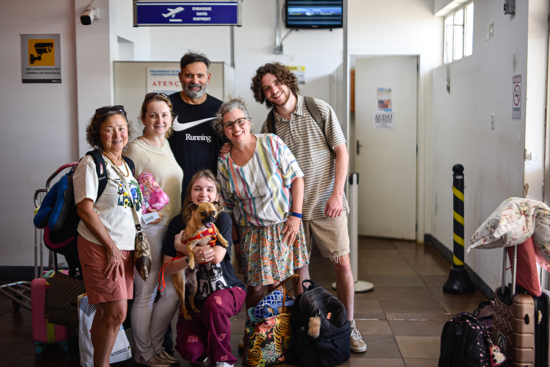 Saying goodbye to Scheila, Leandro, and Martini