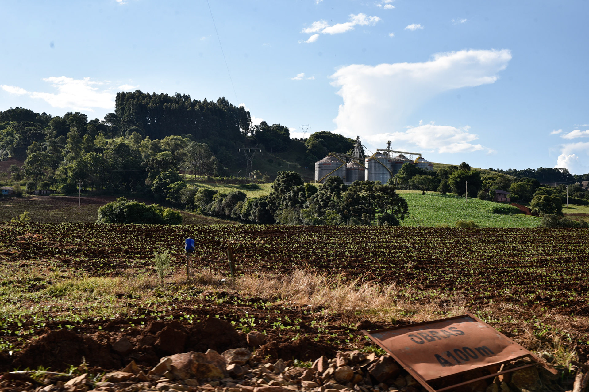 Southern Brasilian farmland