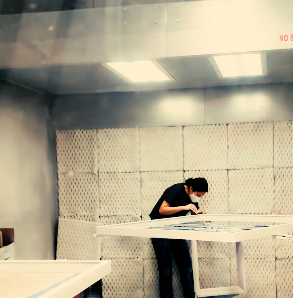sanding booth