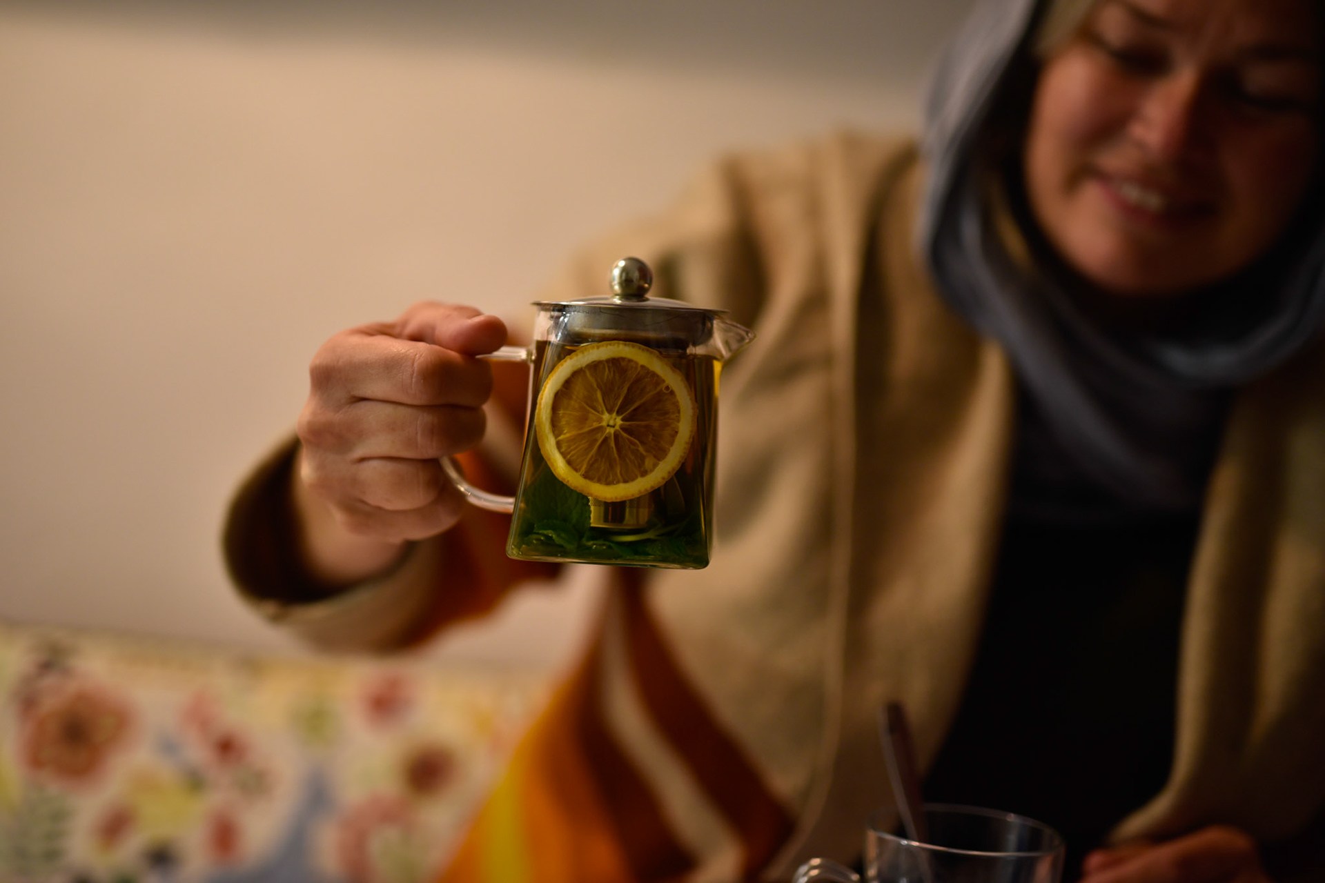 warm tea