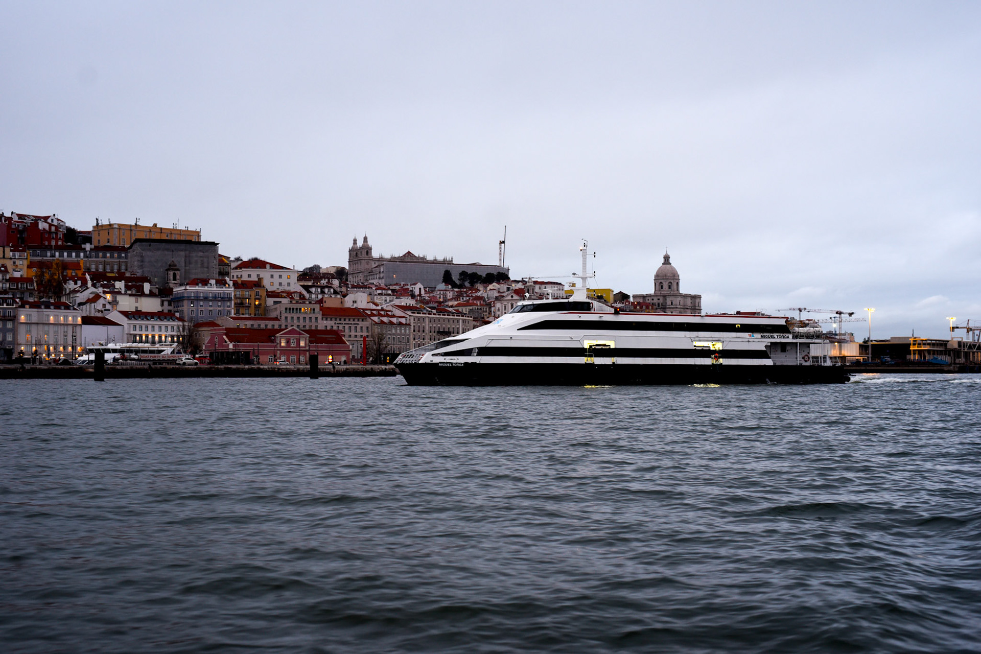 Passing boat