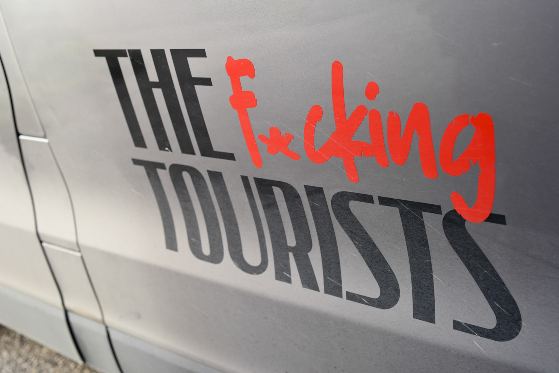 Our tour van