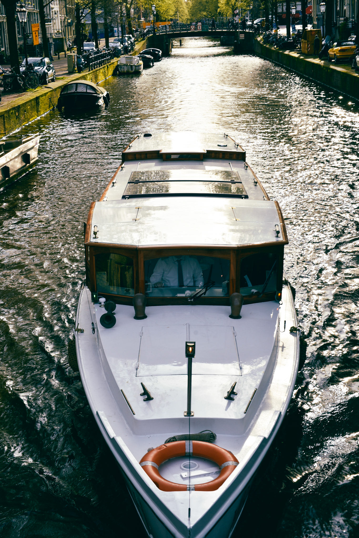 boat on a canal