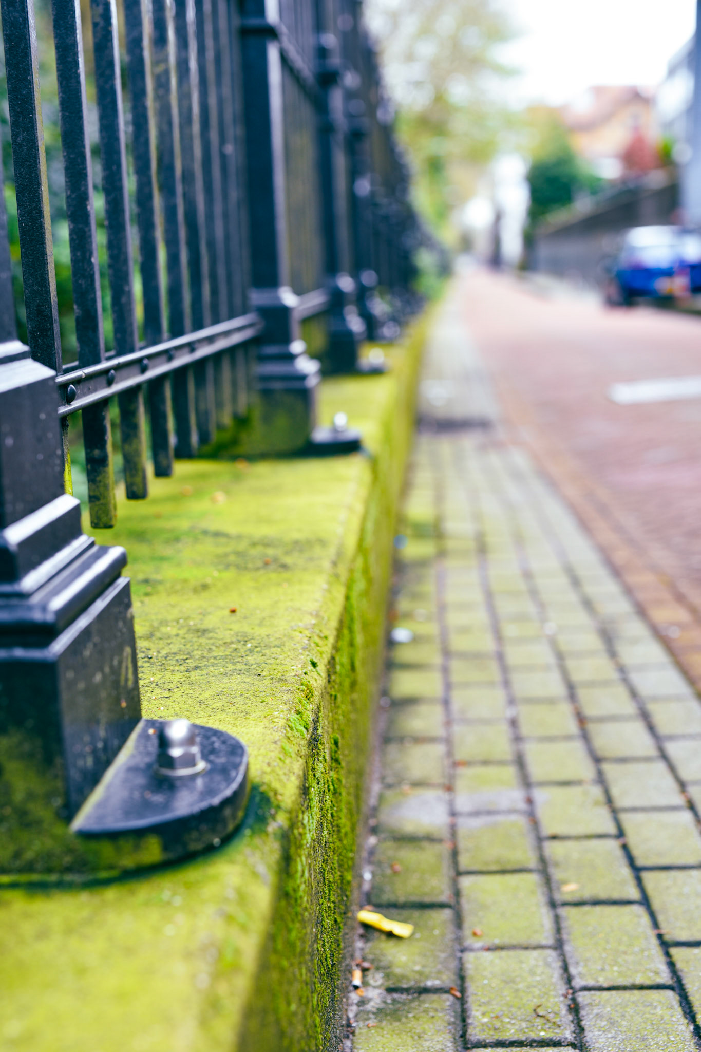 the alley walk to the hostel