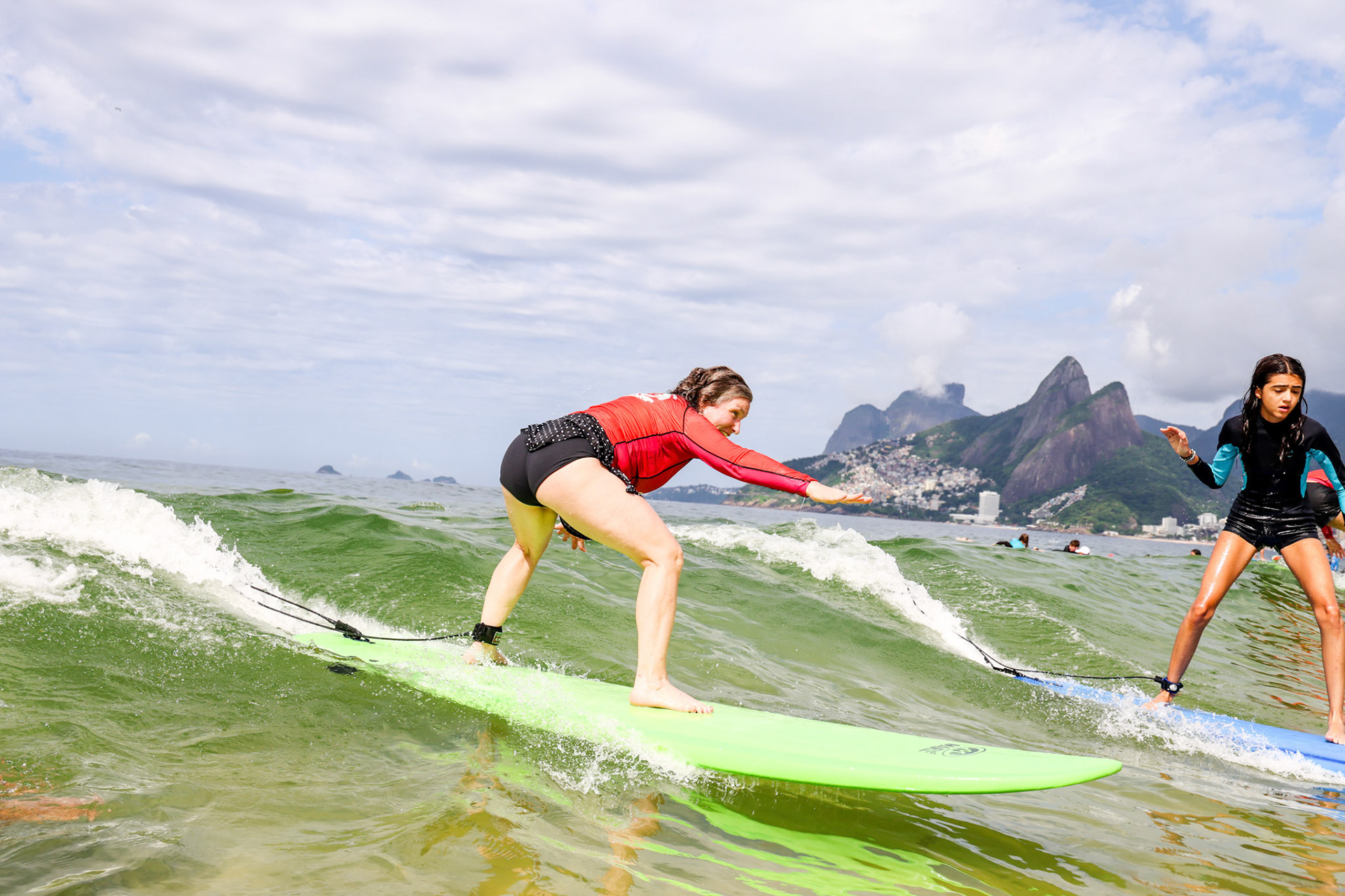 with the iconic landscape