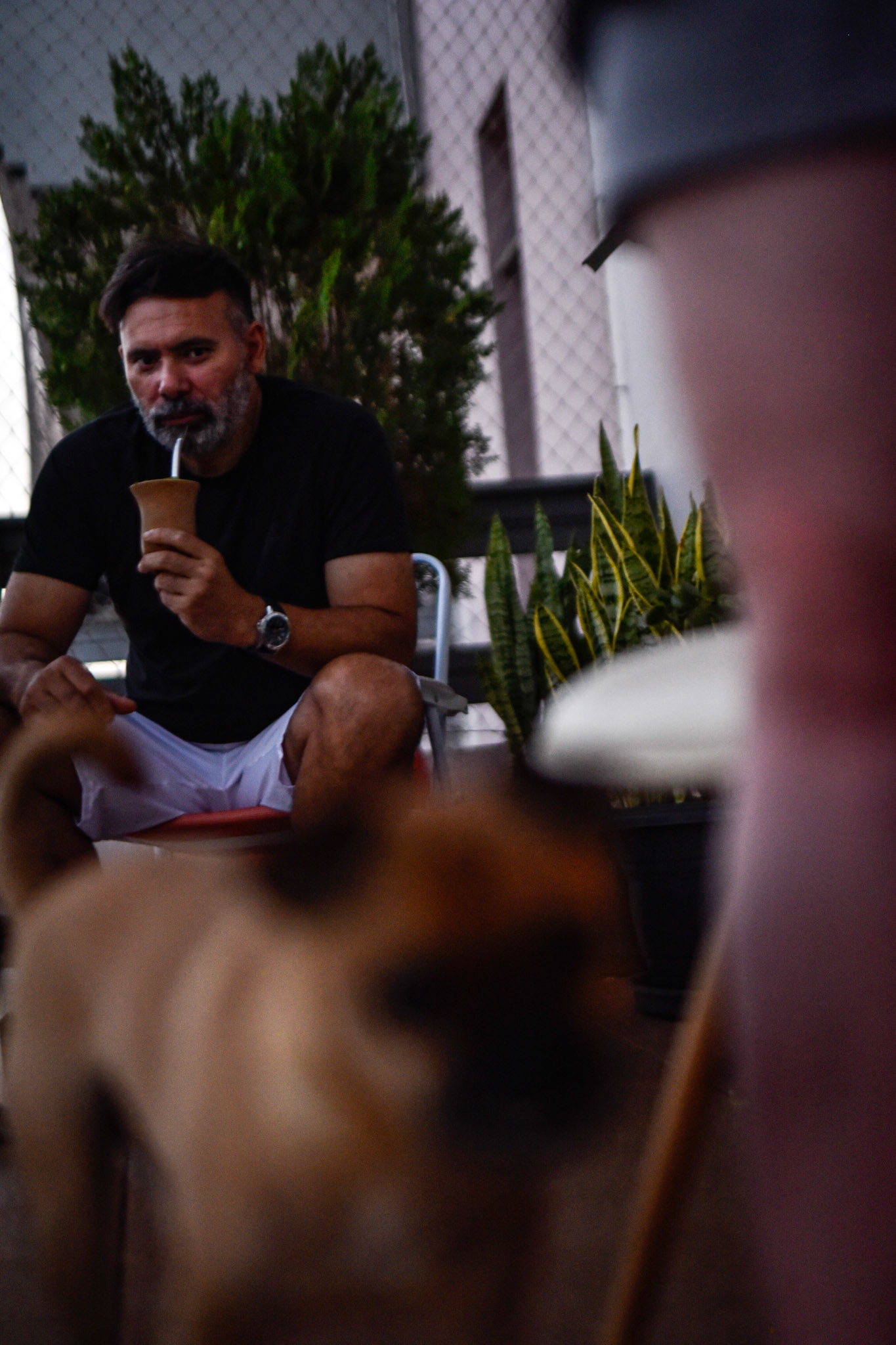 Leandro and his Yerba Mate