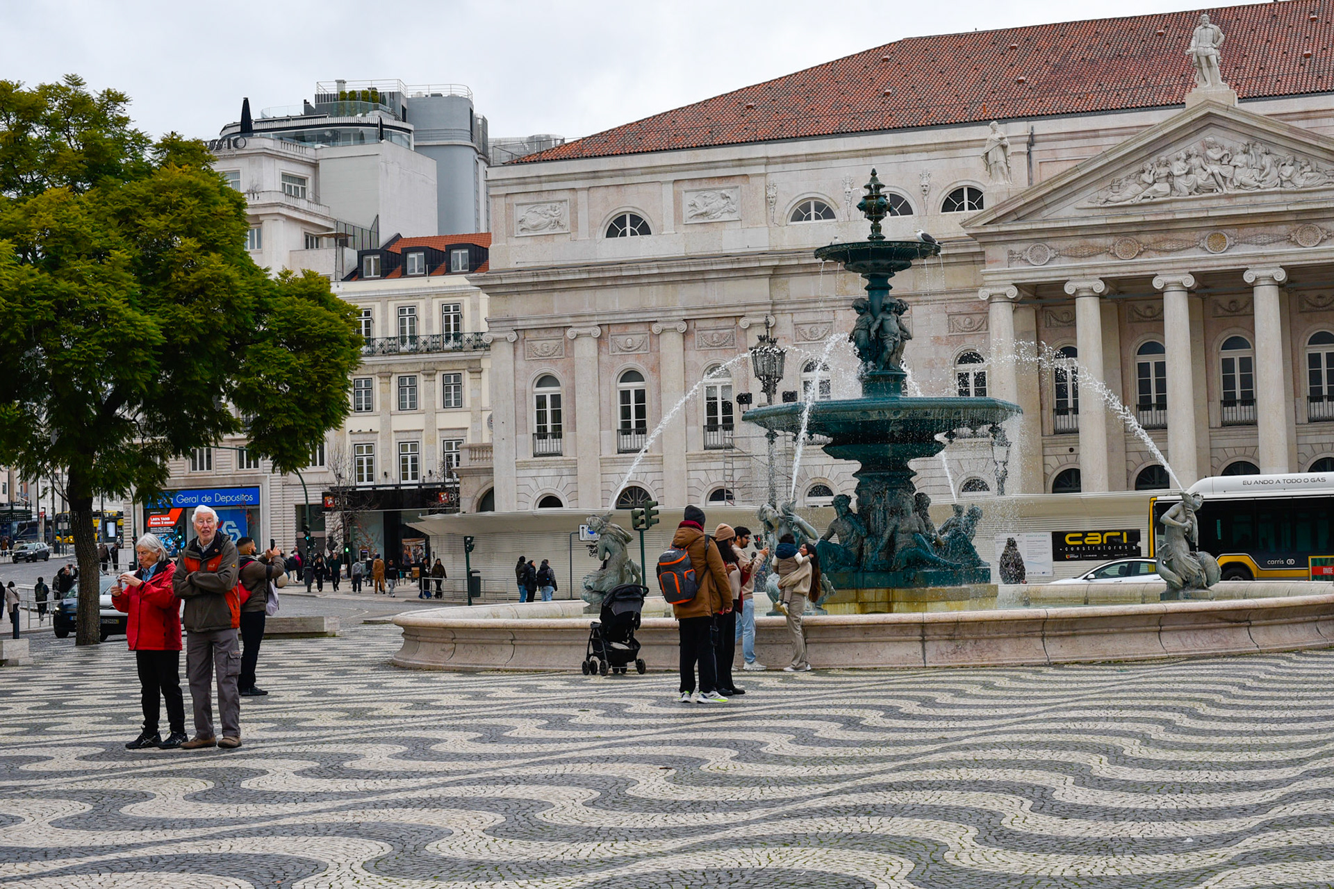 Rossio (officially Praça de D. Pedro IV)