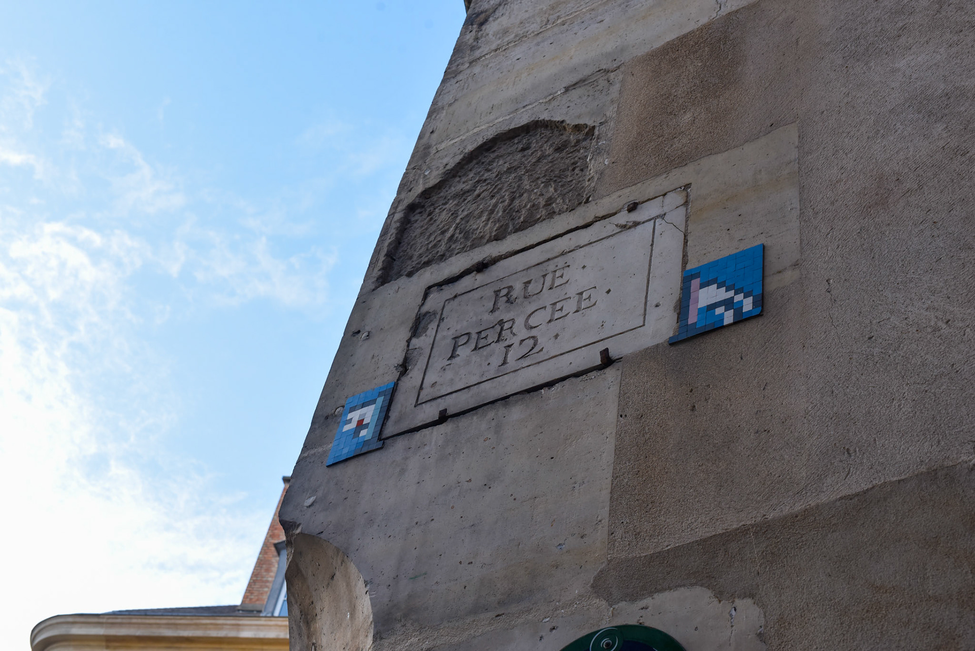 Check out the mosaic artist