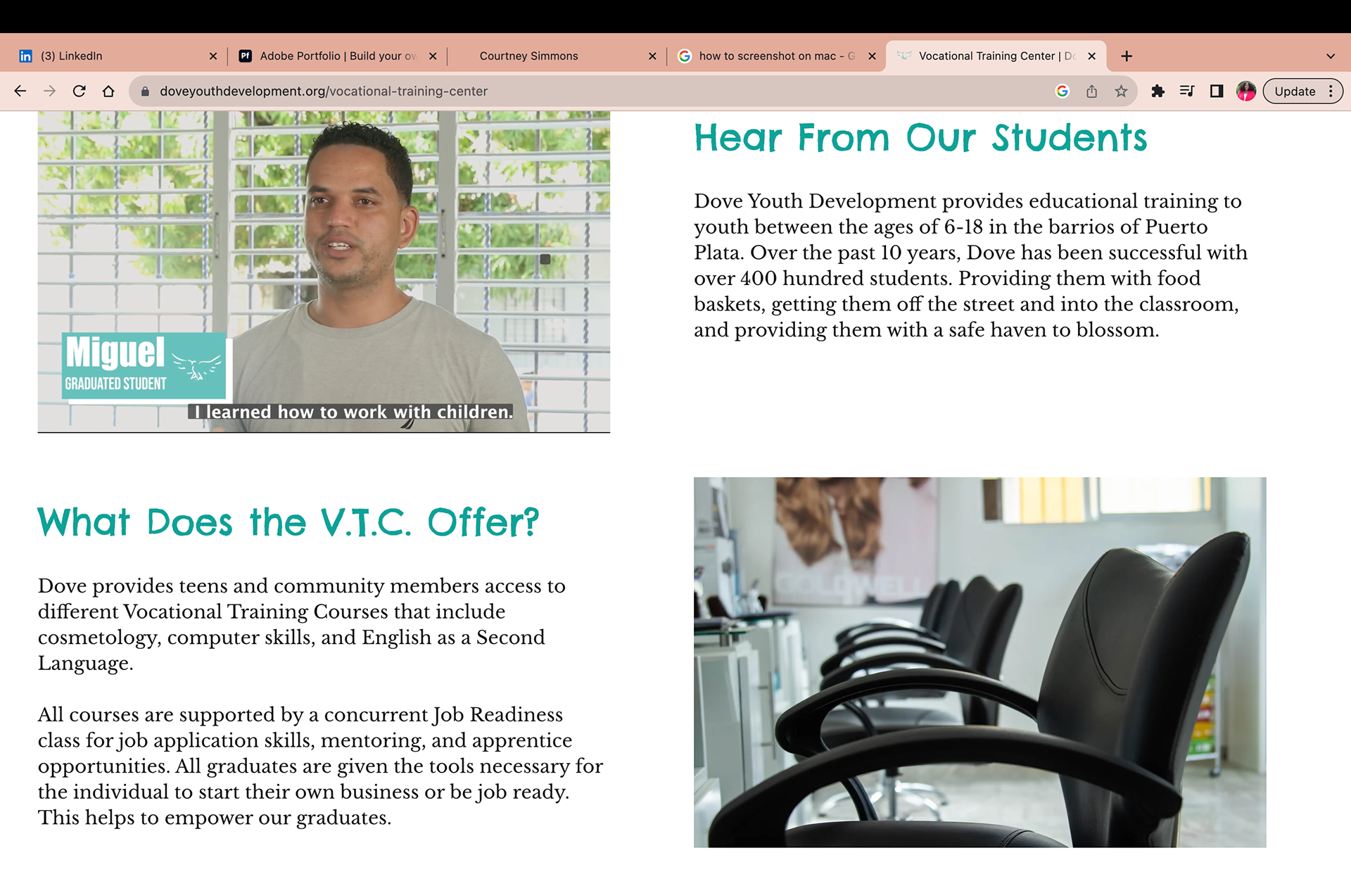 New Volunteer Page