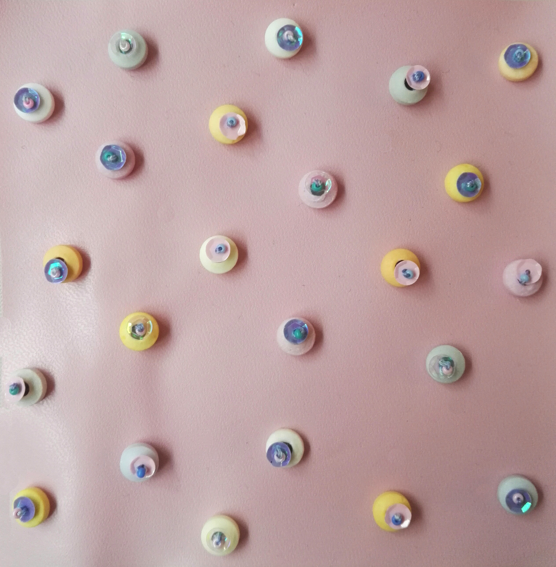 candy and beads embroidery