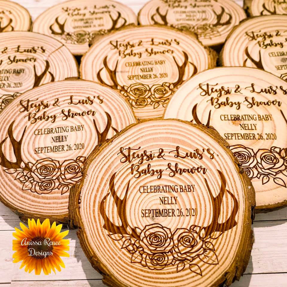 Small Wood Circle Gift