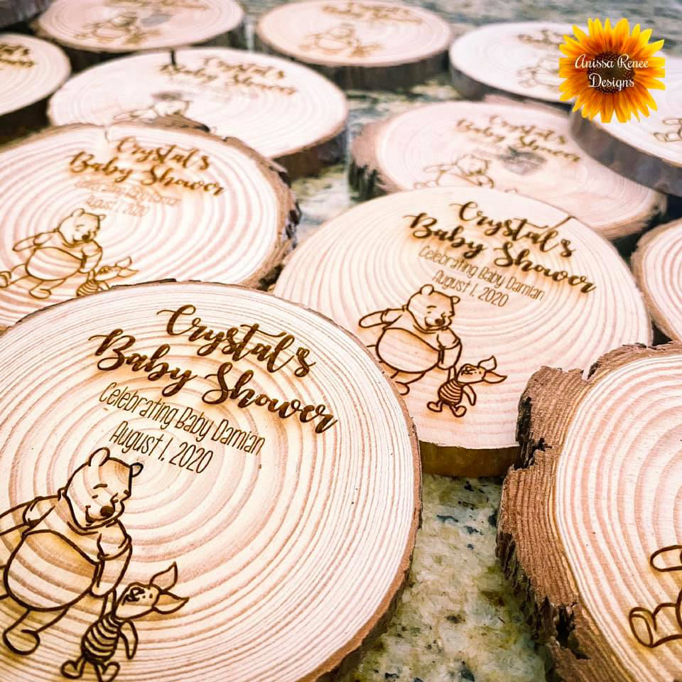 Small Wood Circle Gift