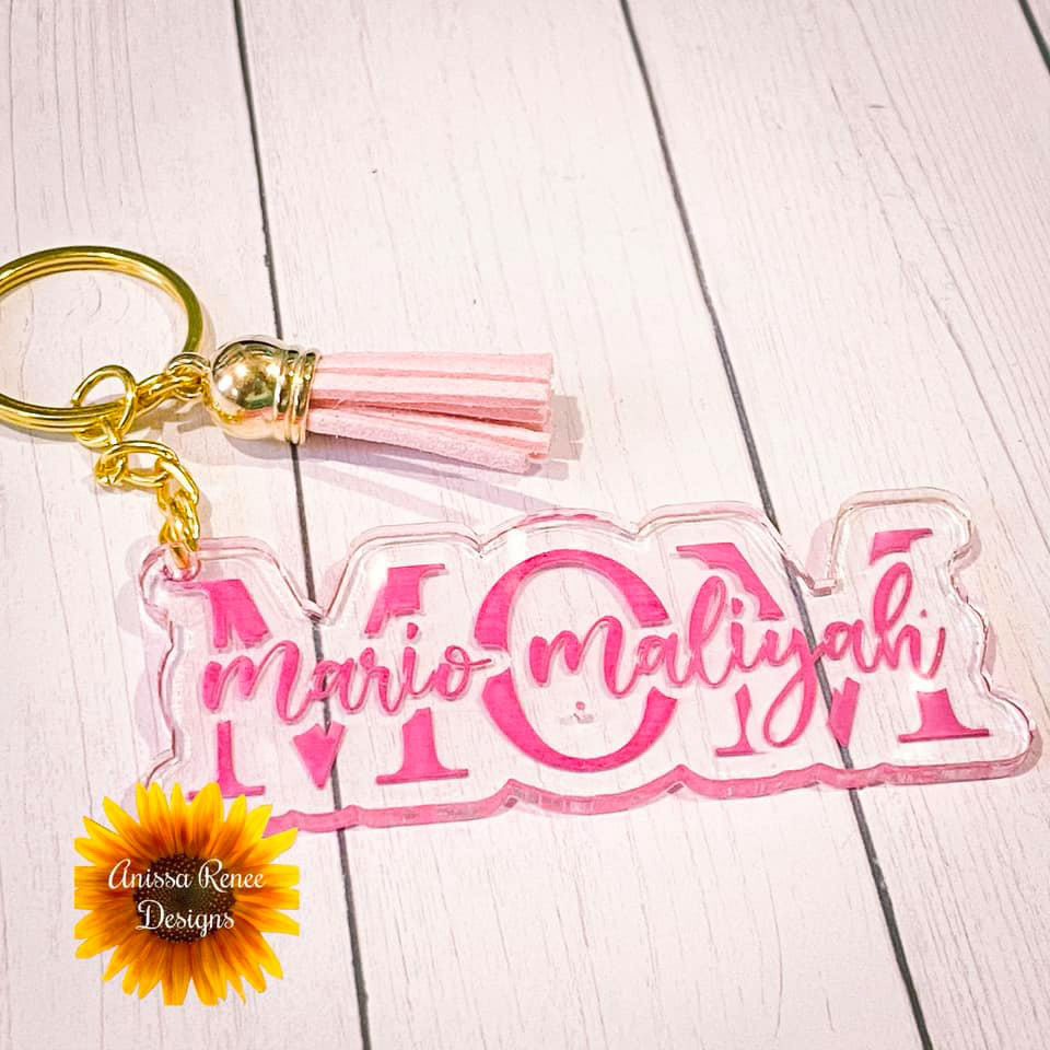 Mom Keychain
