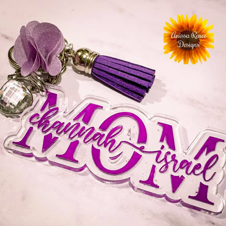 Mom Keychain