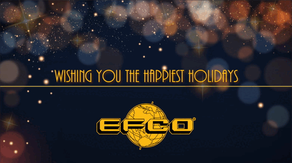 Holiday GIF for EFCO Team Members.