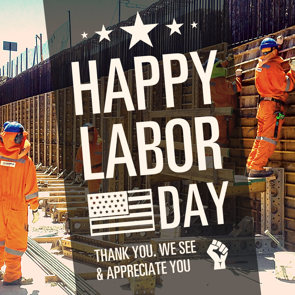 EFCO Forming & Shoring Concrete Solutions - Labor Day - Social Media Exposure Post