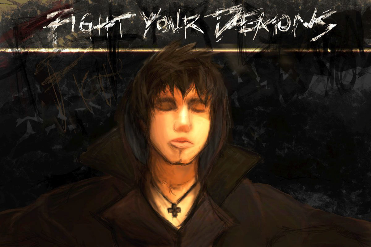 Fight Your Demons | Self Portrait