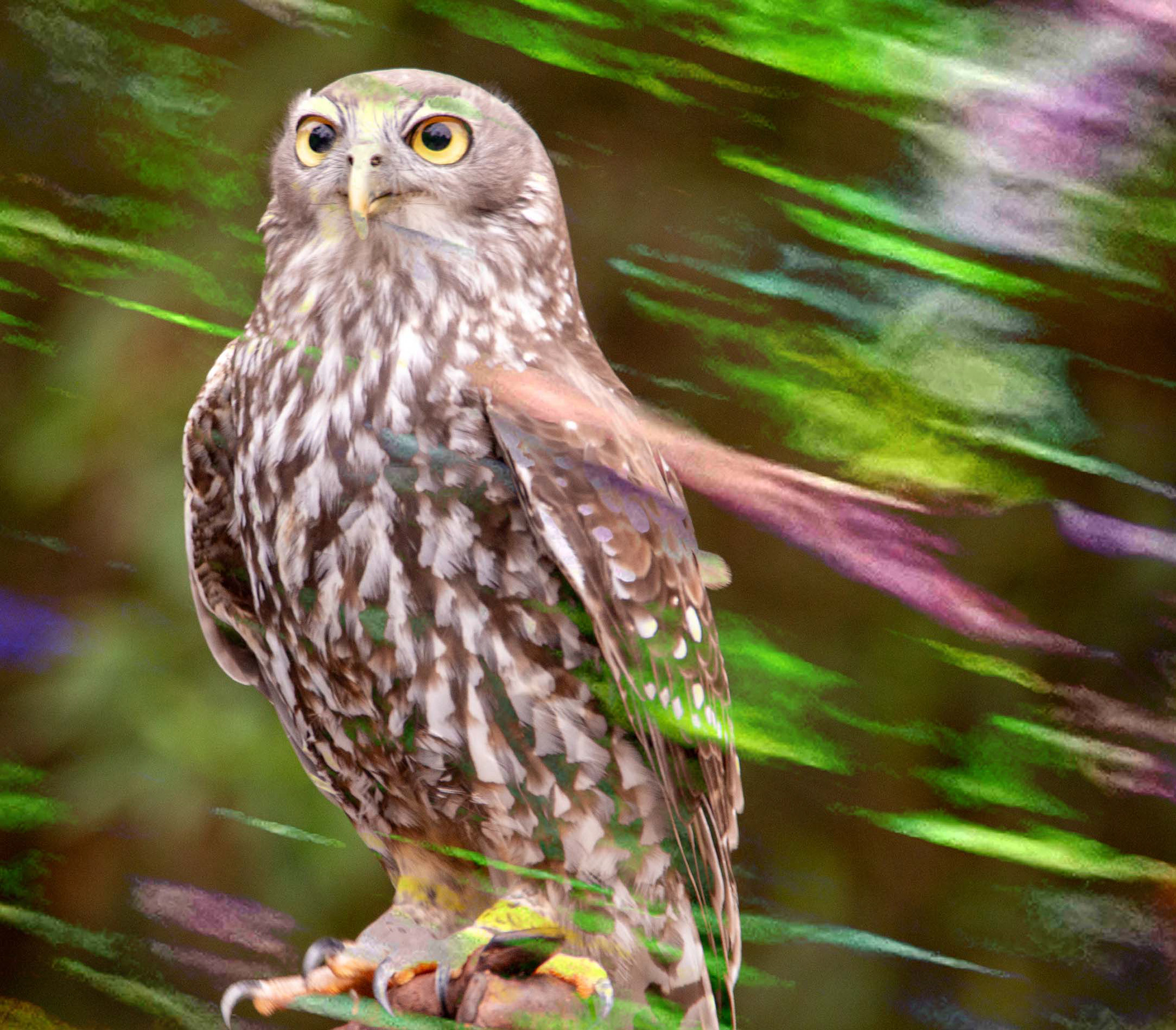 Owl in Colour
