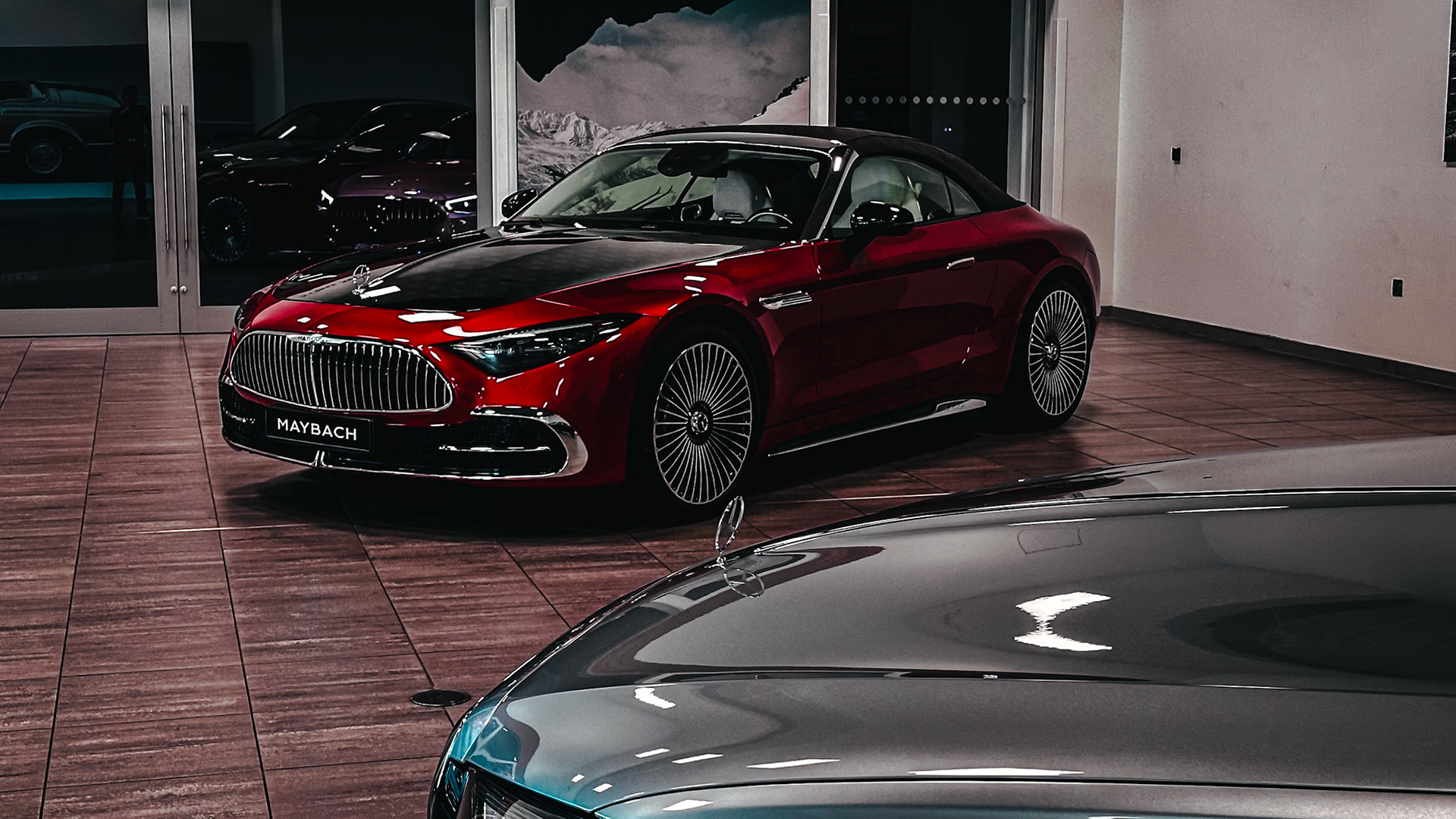 Maybach moves differently.