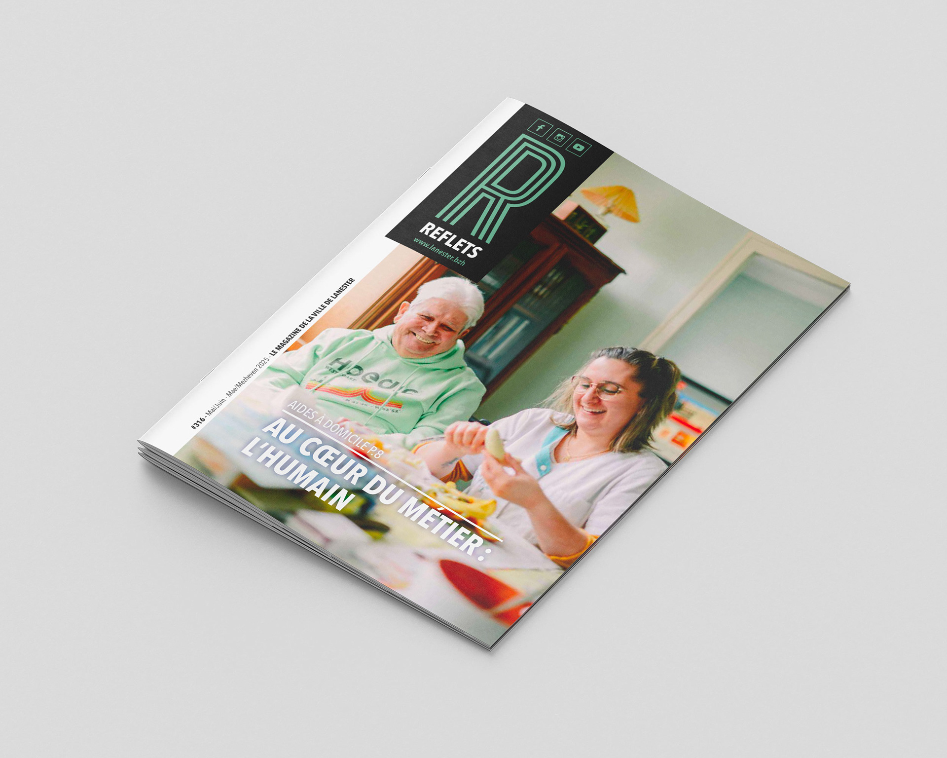 Reflets, ville de Lanester #316 (photo de couverture)