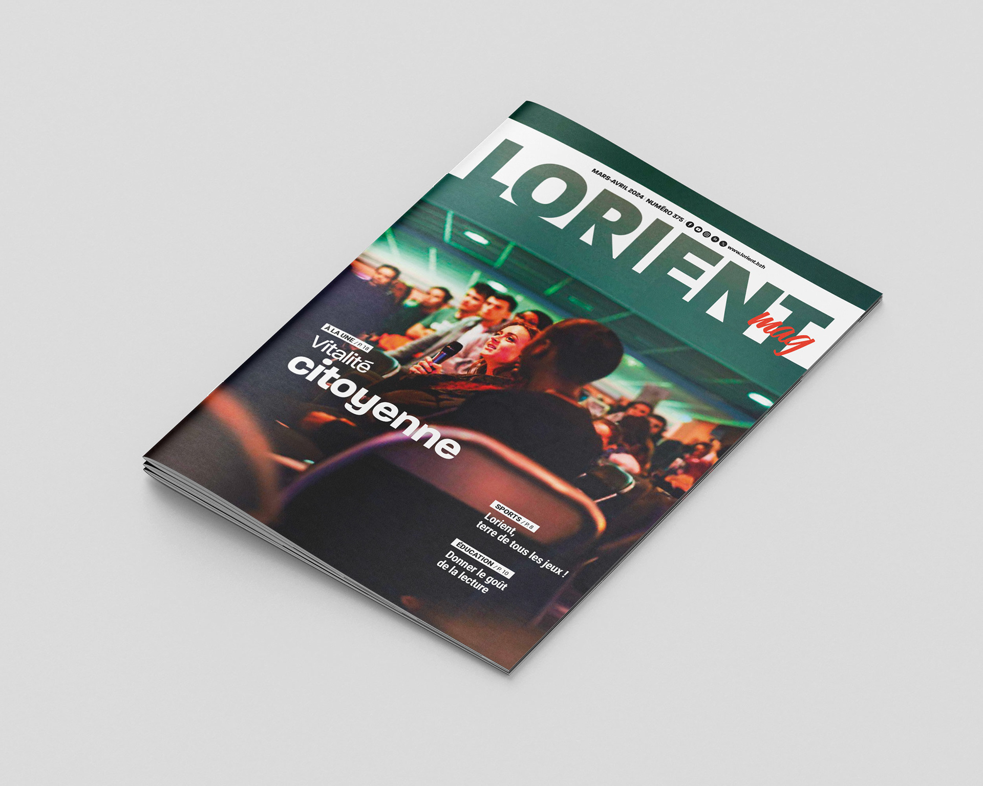 Lorient mag #375 (photo de couverture)